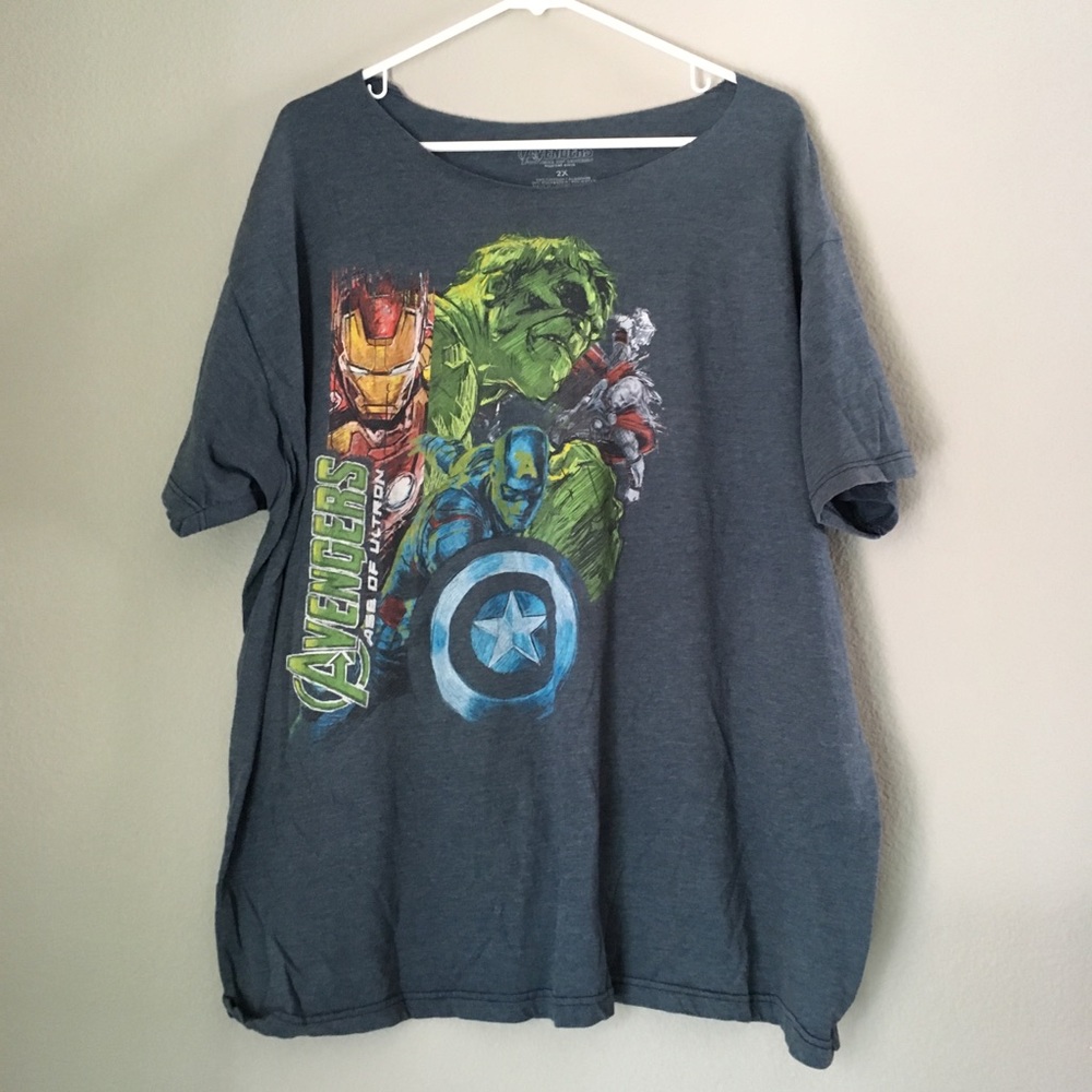 Avengers Plus Size Graphic Tee
